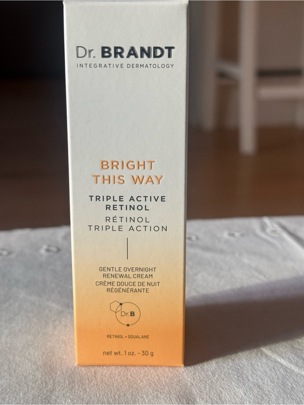 Dr. Brandt Bright This Way Triple Active Retinol Night Cream 1 oz BNIB
